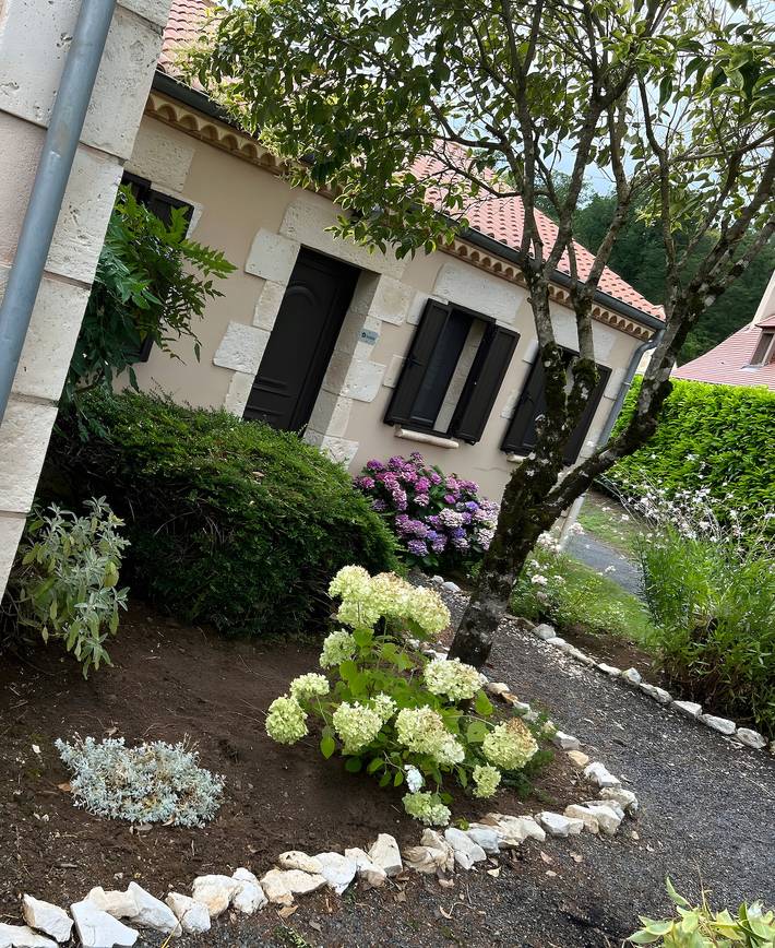 Maison de vacances pour 2 personnes, avec jardin à Castelnaud-la-Chapelle