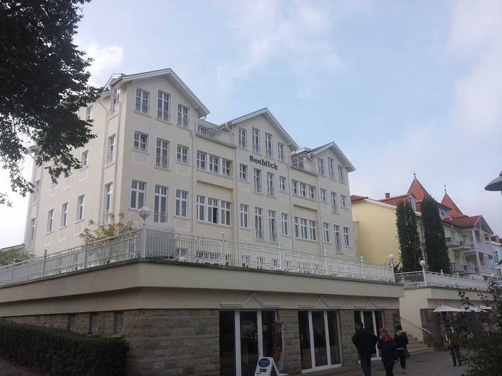 Ferienwohnung mit Meerblick für 6 Personen, mit Garten und Ausblick