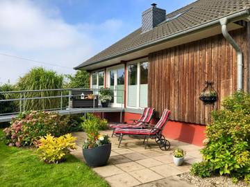 Ferienhaus für 6 Personen, mit Balkon und Sauna sowie Garten, kinderfreundlich in Grödersby