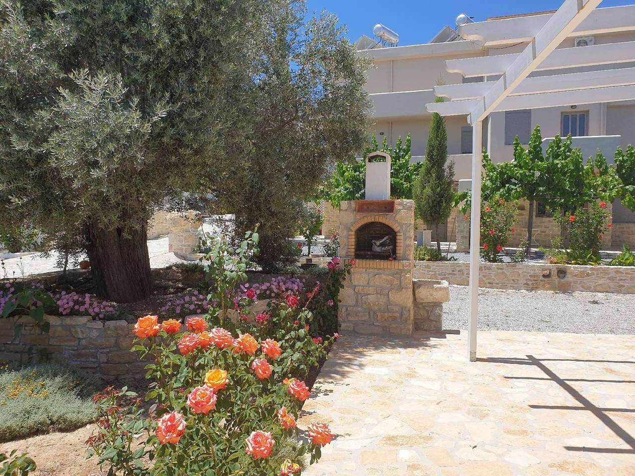 Ferienhaus "Villa Efthalia" mit Bergblick in Pitsidia, Iraklio-Heraklion und Umgebung