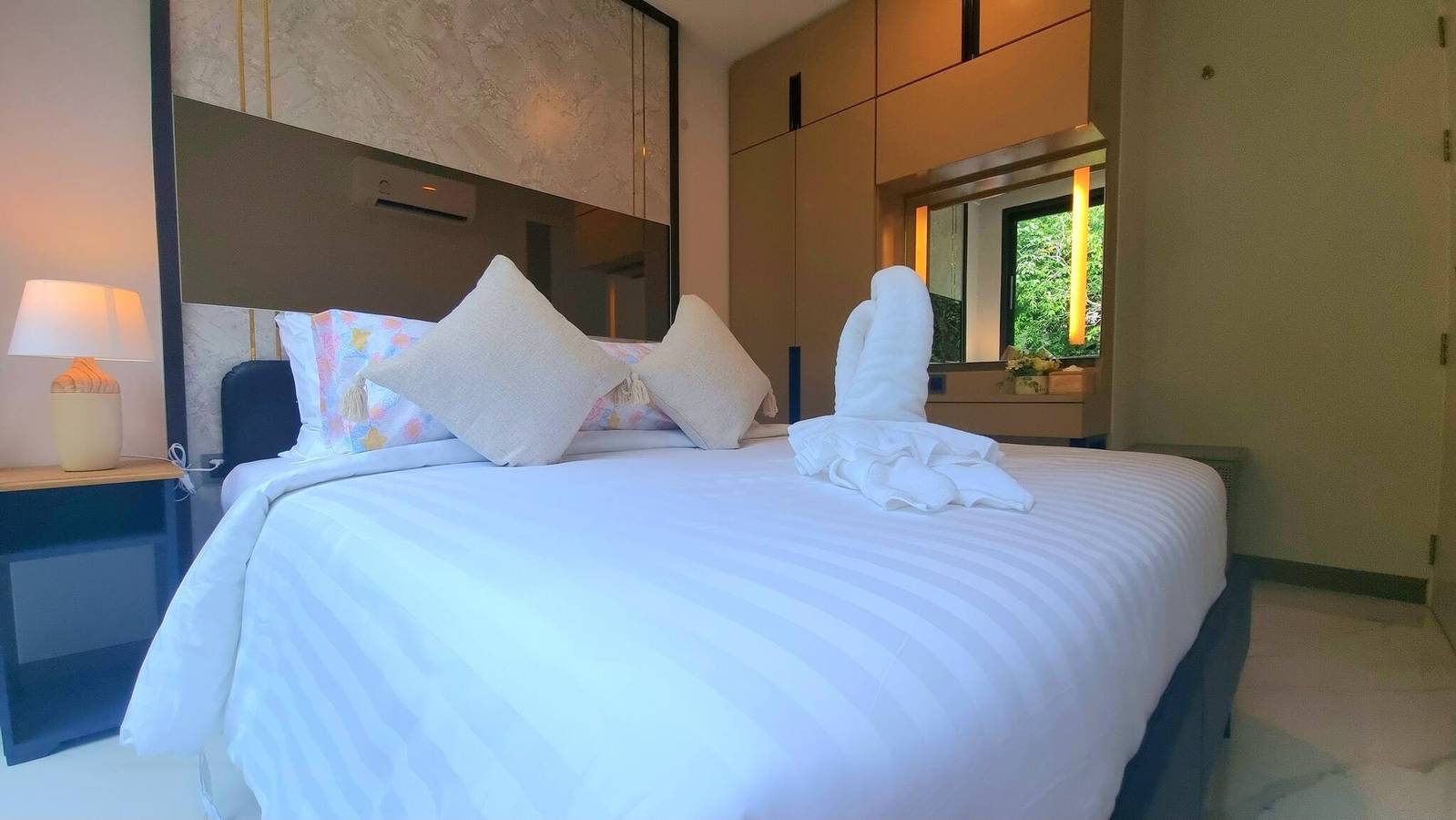 Entire apartment, A505 - 2 Bedroom Serviced Apartment with Forest View at Ao Nang Beach in Ao Nang, Krabi Province