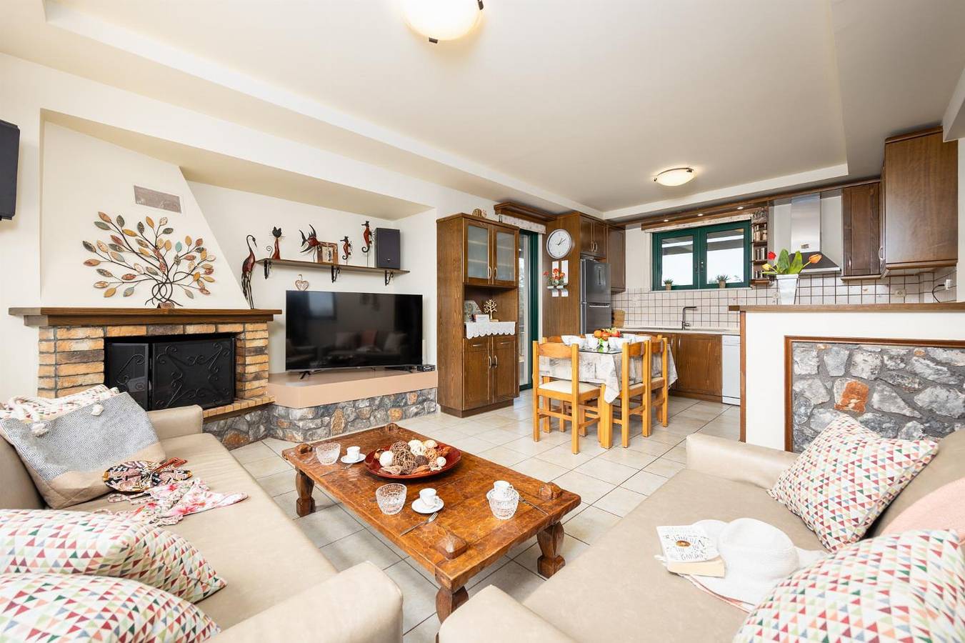 Villa für 6 Personen mit Terrasse in Vamos, Chania und Umgebung