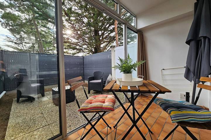 Appartement de vacances pour 2 personnes, avec jardin