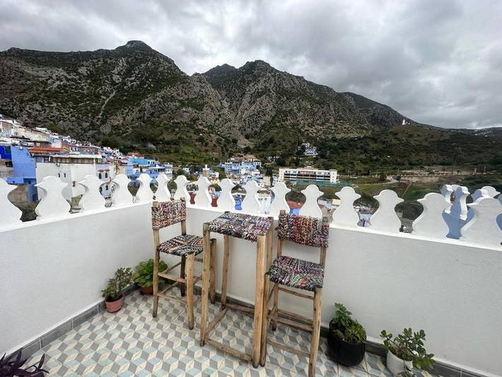 Riad pour 2 personnes, avec terrasse et vue à Chefchaouen - 4