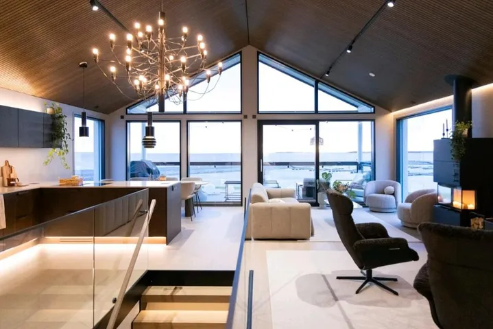 Villa für 10 Personen, mit Ausblick und Sauna sowie Garten, mit Haustier - 1