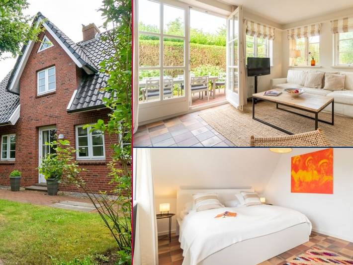 Ferienhaus für 5 Personen, mit Terrasse und Garten, mit Haustier in Wrixum