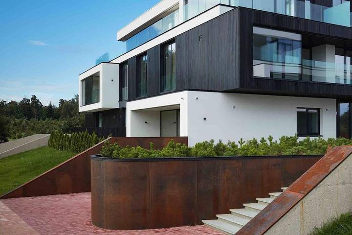 Ferienwohnung für 4 Personen, mit Ausblick und Garten in Riga