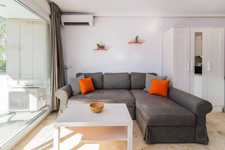 Studio für 2 Personen, mit Garten und Balkon sowie Kinderpool in Marbella - 4
