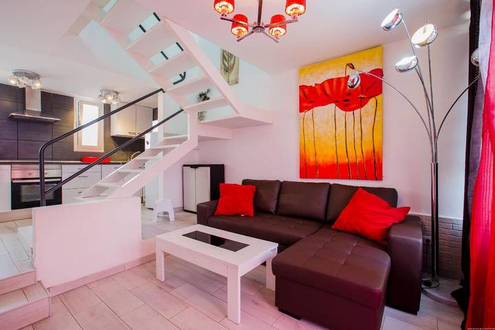 Ferienwohnung für 4 Personen, mit Balkon und Ausblick sowie Pool in Teneriffa Süd - 3