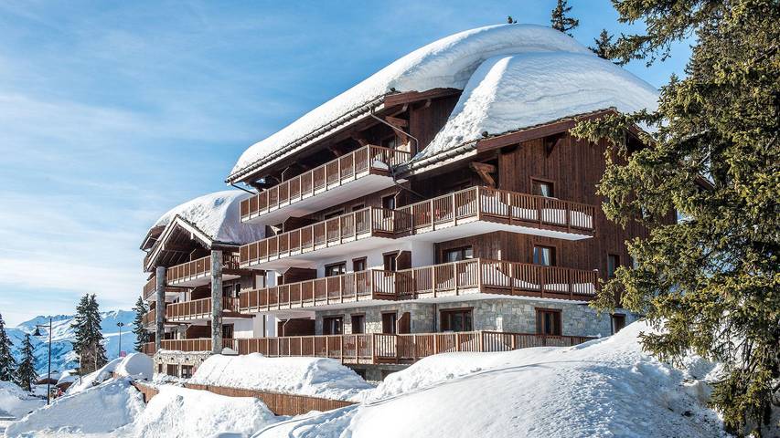 Chalet pour 6 personnes, avec balcon dans La Rosière