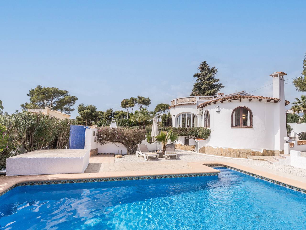 Villa Casa Golondrina mit Pool und Wlan in Moraira in Cap Blanc, Teulada (Spanien)