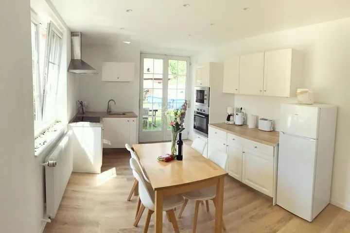 Apartamento de vacaciones para 4 personas, con terraza y jardín - 1
