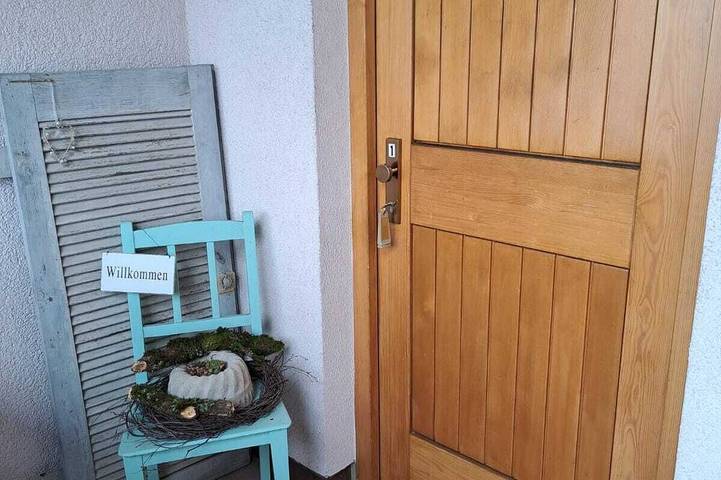 Ferienwohnung für 4 Personen, mit Balkon und Garten in Wolfegg