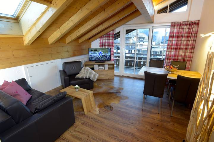 BnB für 2 Personen, mit Ausblick und Balkon in Oberstdorf