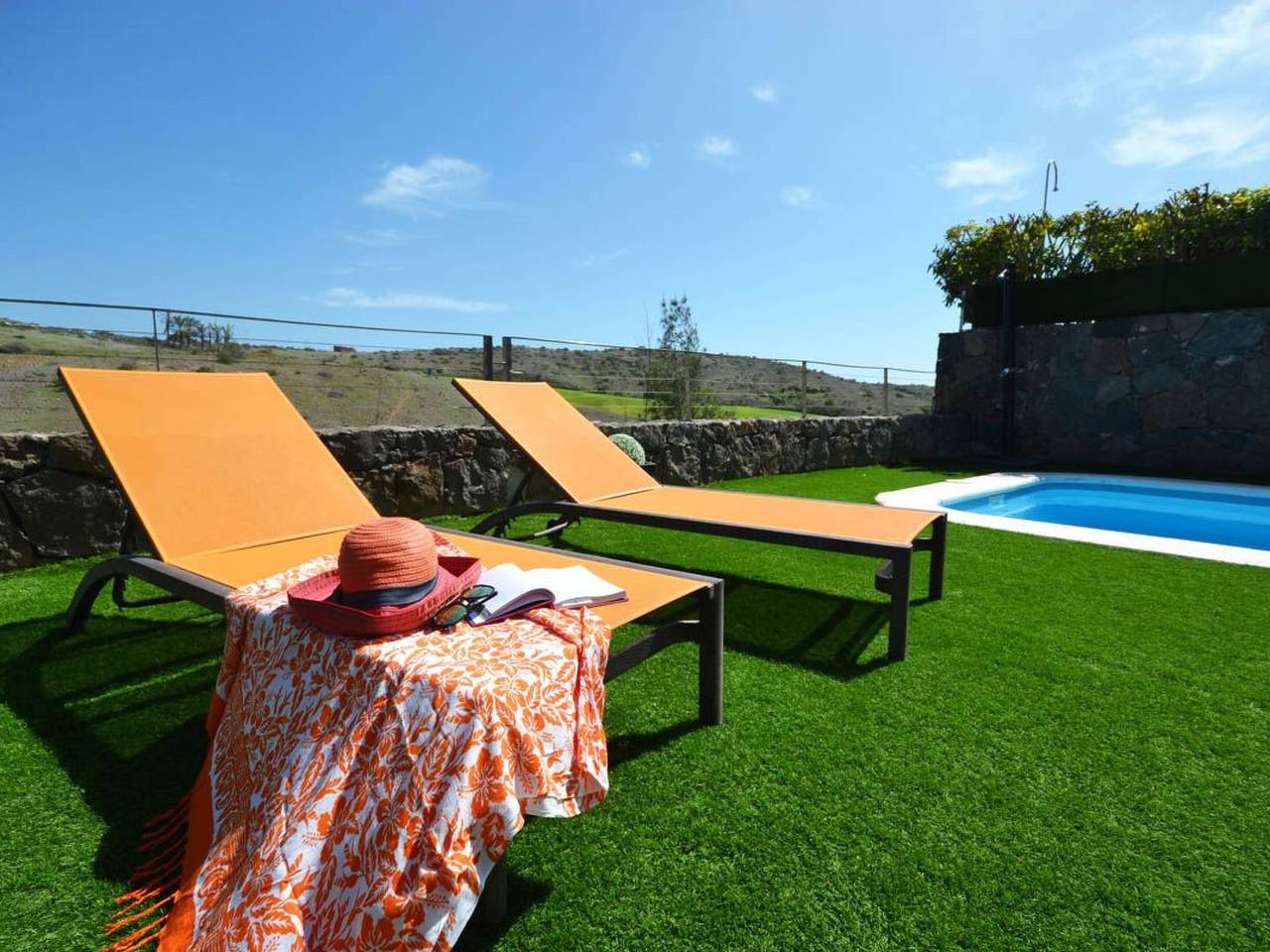 Villa für 4 Personen mit Schwimmbad und balinesi in Salobre, San Bartolomé de Tirajana