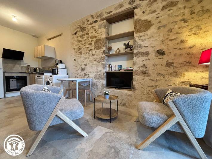 Gîte pour 2 personnes, avec terrasse et jardin - 1