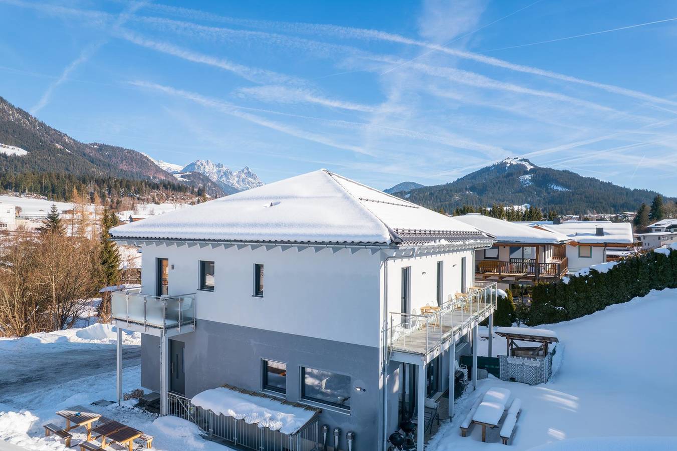 Ganze Ferienwohnung, "Top 1" - 2-Raum Appartement in Fieberbrunn, Bezirk Kitzbühel