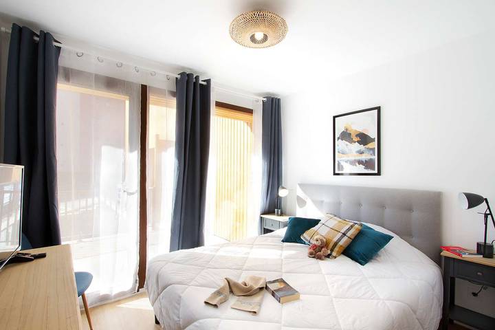 Appartement de vacances pour 8 personnes, avec jardin
