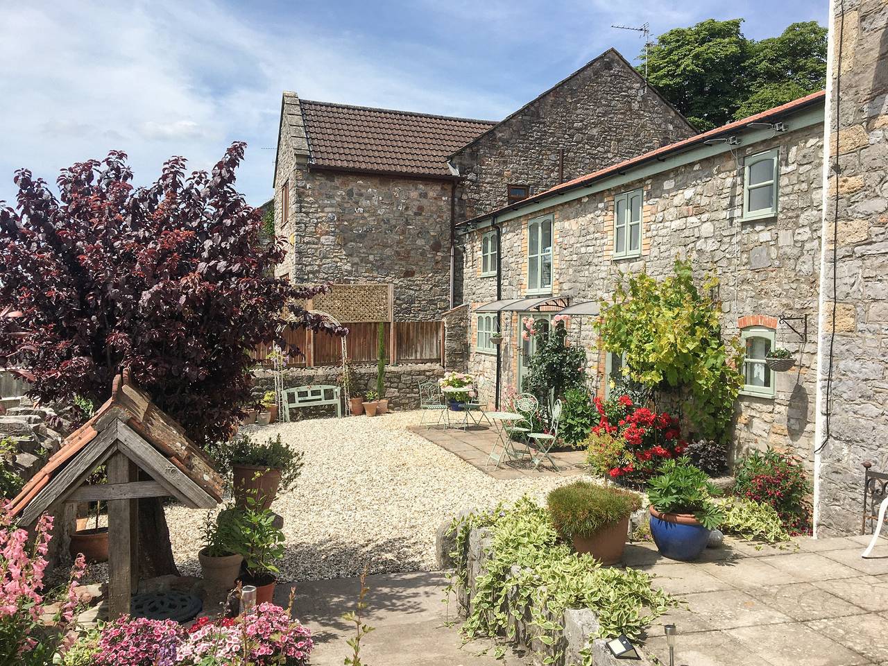Cottage für 2 Personen mit Garten in Cheddar, Somerset