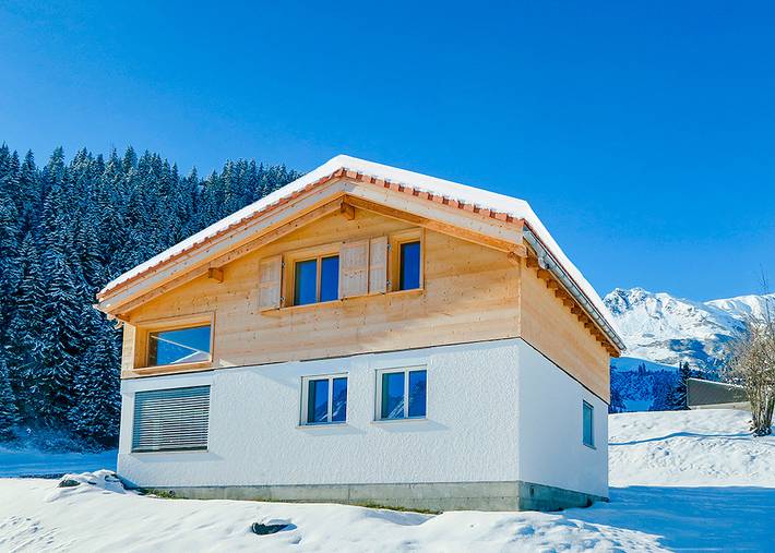 Ferienhaus für 8 Personen, mit Terrasse und Ausblick sowie Garten - 1