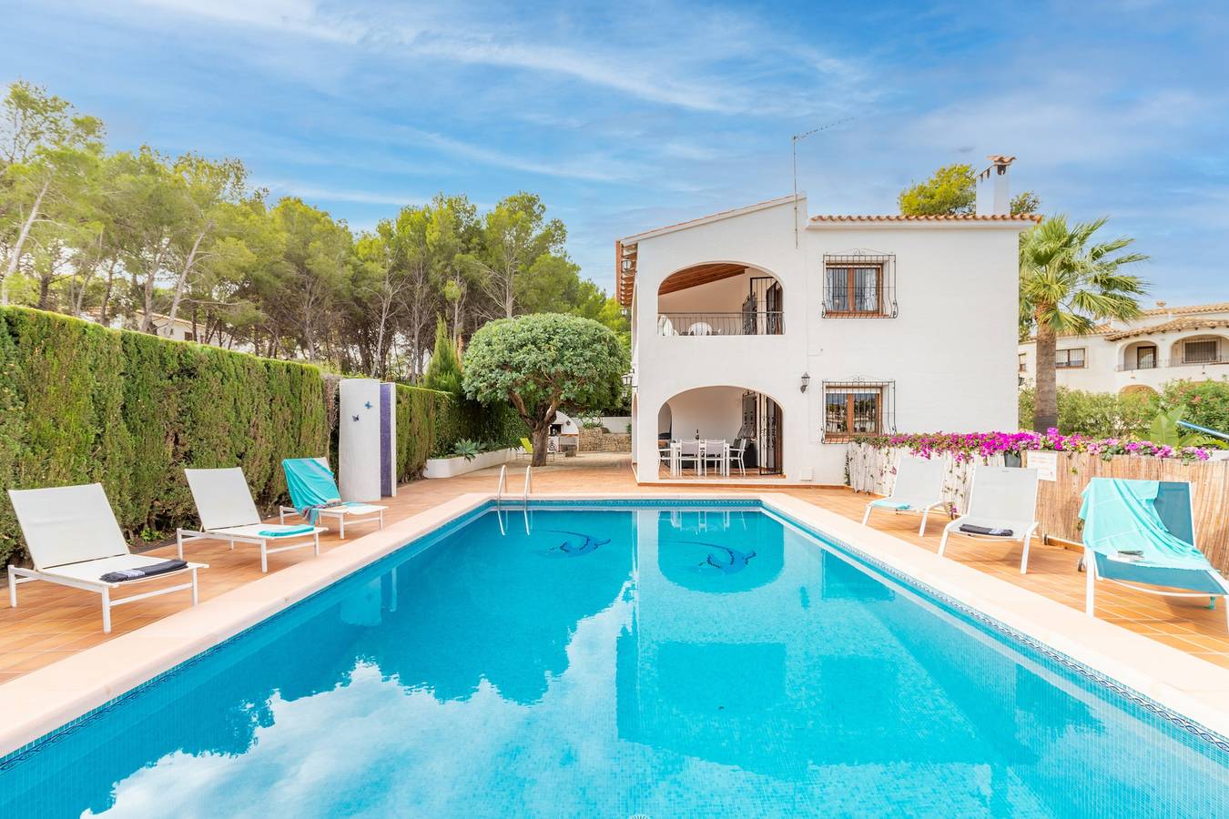 Villa 'La Boniquesa Bajo' con vistas al mar, Wi-Fi y aire acondicionado in Benisa, Costa Blanca