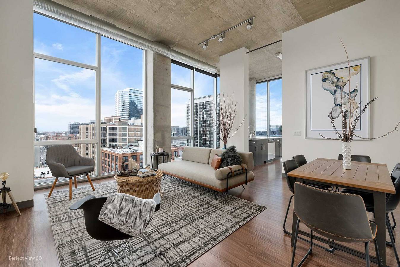 Vacation Rental for 6 Guests in Chicago, Cook County
