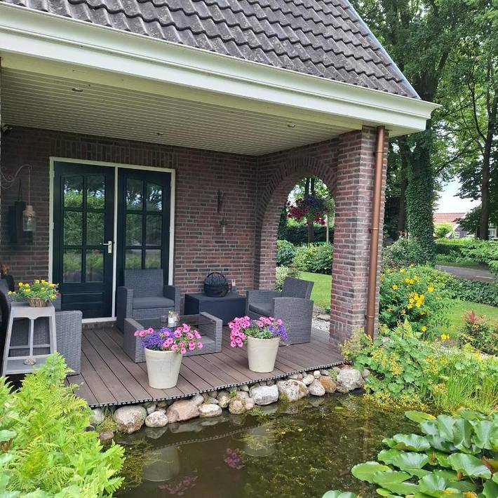 Chambre d’hôte pour 2 personnes, avec jacuzzi et terrasse dans Drenthe