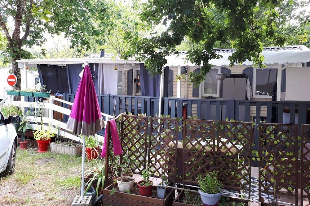 Mobil Home 6 Personnes Dans Camping Familiale. Animaux de Compagnie Acceptés in Sainte-Eulalie-en-Born, Côte d’Argent
