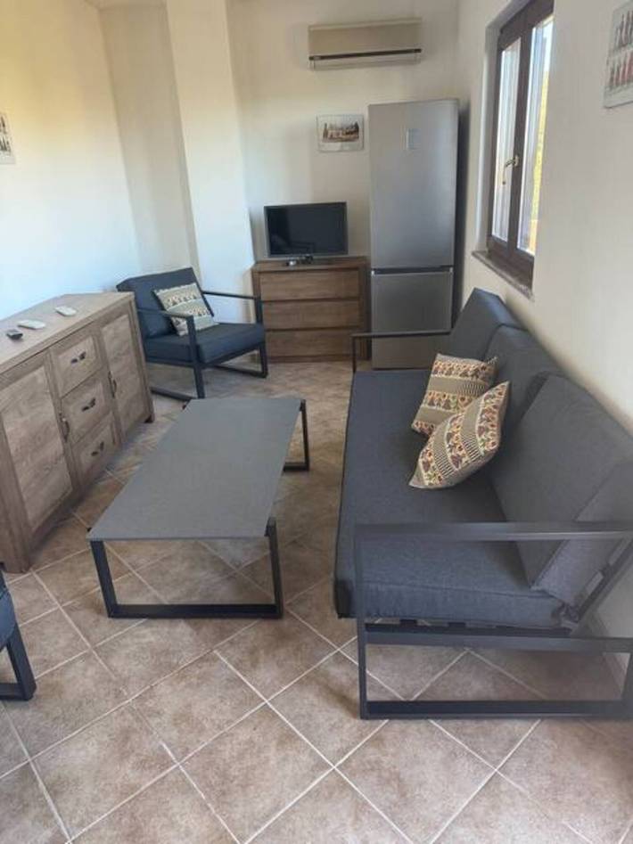 Room 'Tripla Standard 1' with Shared Terrace, Wi-Fi and Air Conditioning in Nulvi, Sassari Province
