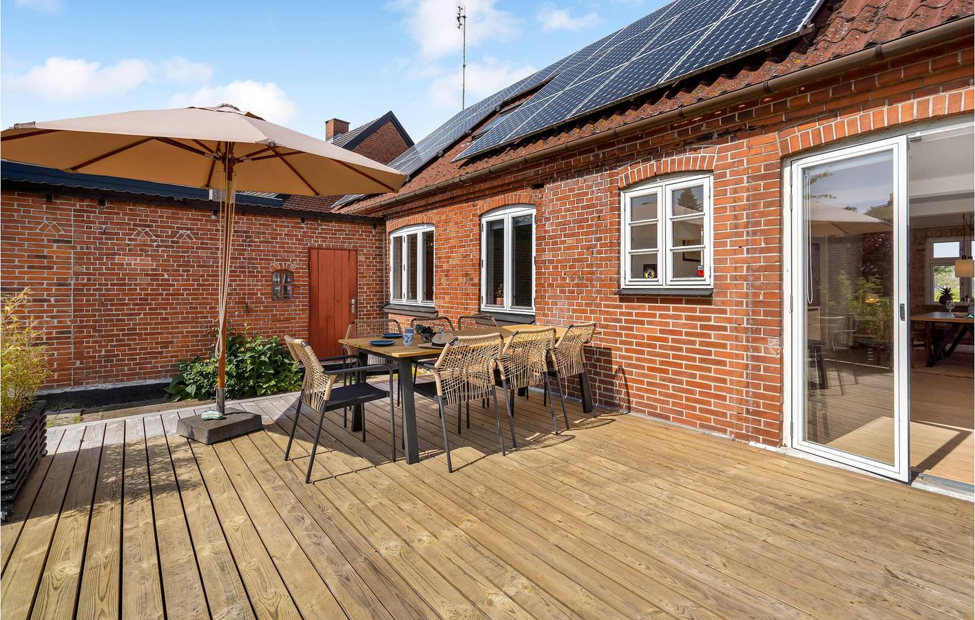 Feriehus for 8 personer med terrasse in Lillebælt