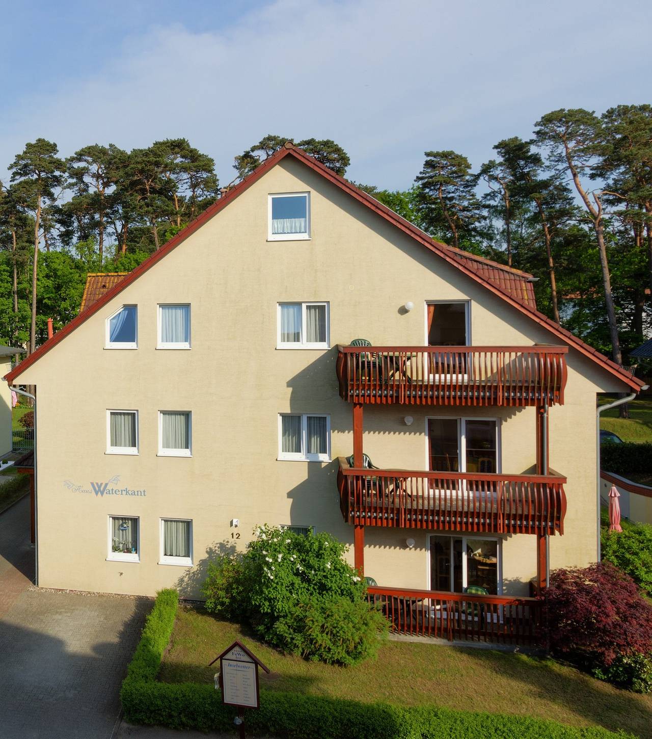 Ganze Wohnung, Haus Waterkant nur 300m bis zur Ostsee in Baabe, Rügen