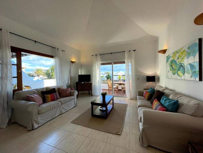 Location de vacances pour 2 personnes, avec vue et jardin à Playa Blanca - 4