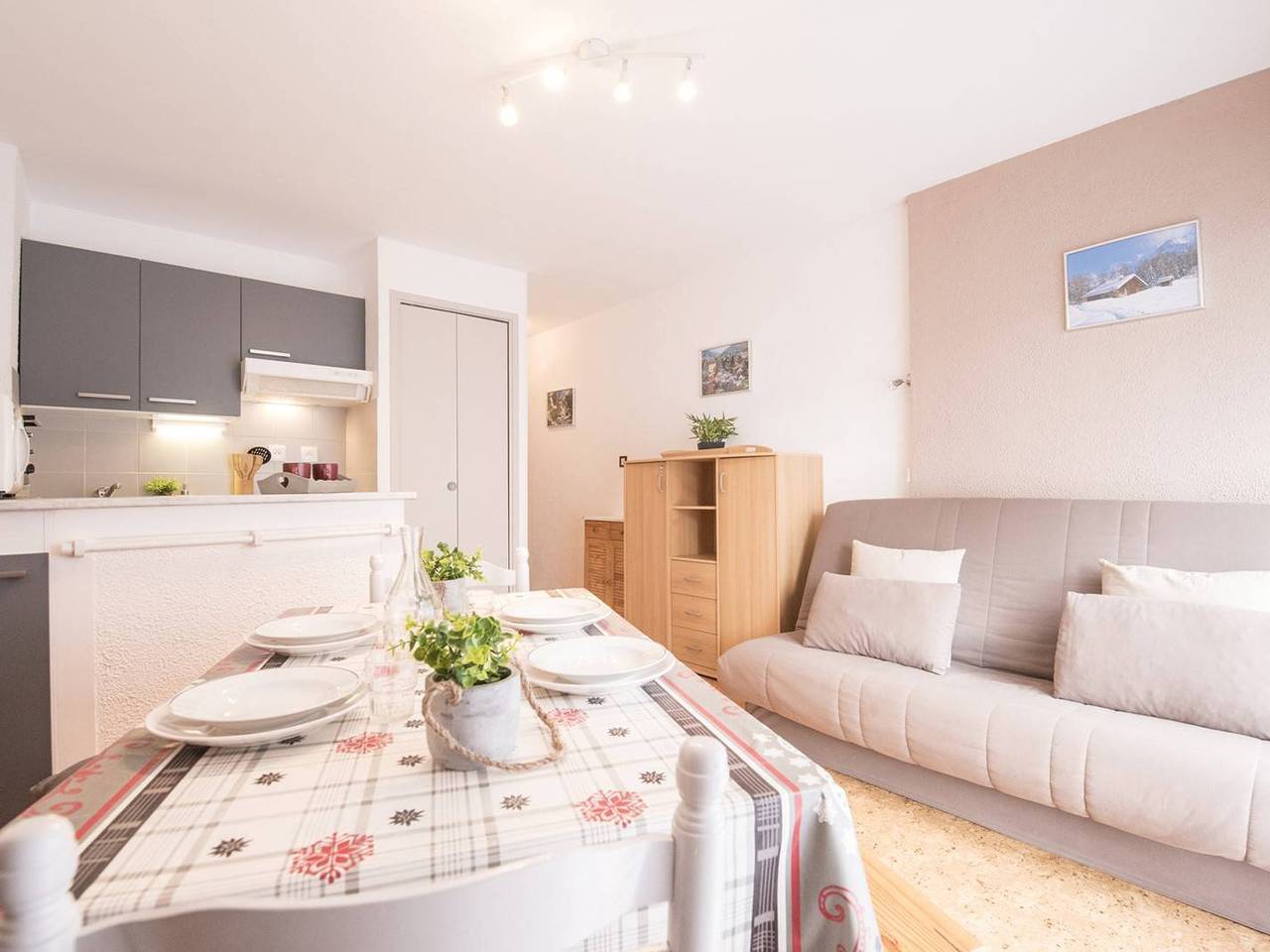 Apartamento entero, Apto acogedor 4 pers, parking, St Lary Village in Saint-Lary-Soulan, Parque nacional de los Pirineos
