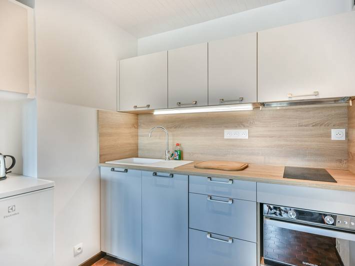 Ganze Wohnung, Gemütliches T2 in Pistennähe mit Balkon und Parkplatz in Les Gets, Les Portes du Soleil