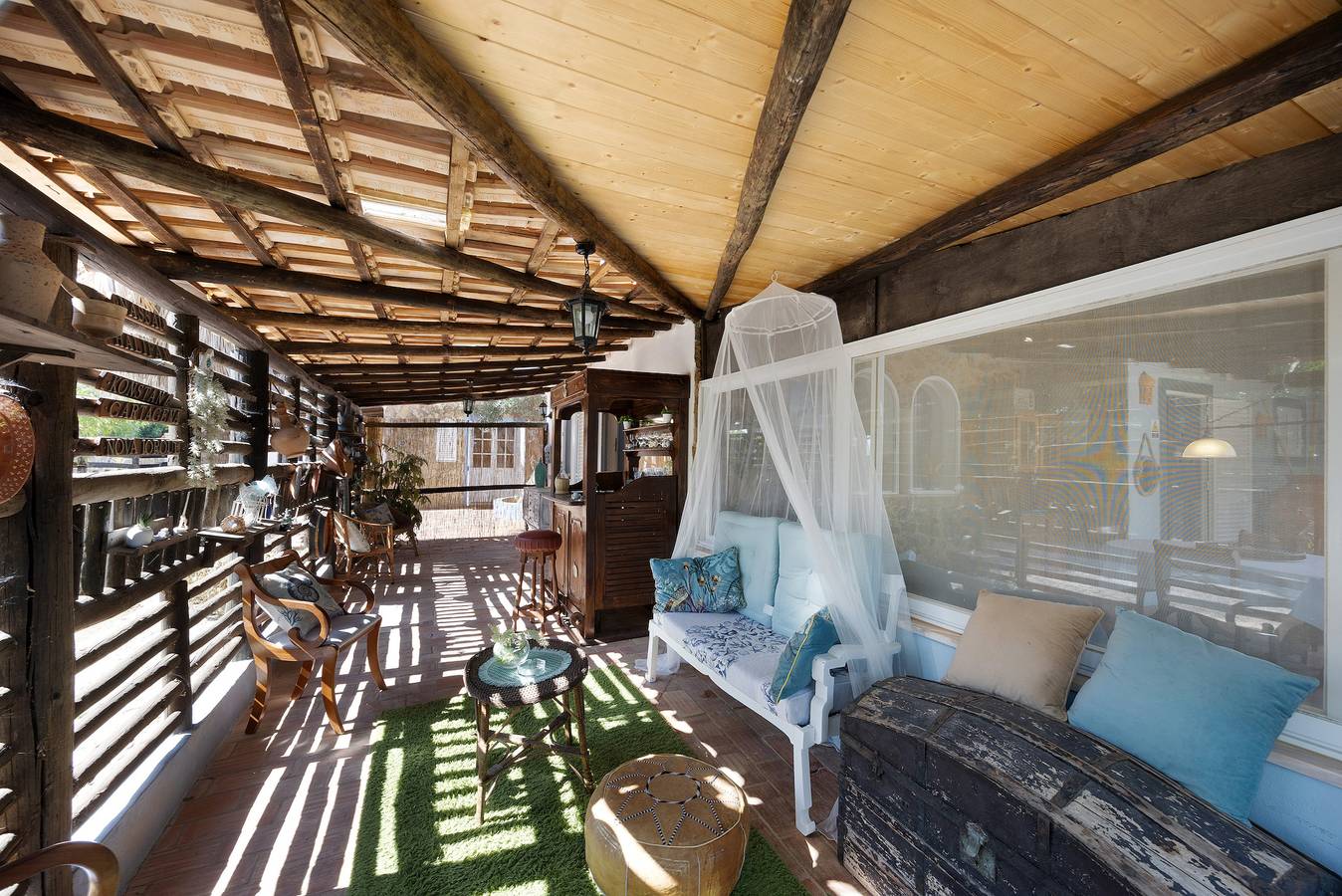 Landhaus 'Marine House' mit Bergblick, Wlan und Klimaanlage in Freguesia da Luz de Tavira, Parque Natural da Ria Formosa