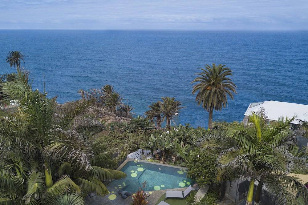 Villa con Piscina en Primera Linea de Costa_finca Ecologica in San Juan de la Rambla, Teneriffa Nord