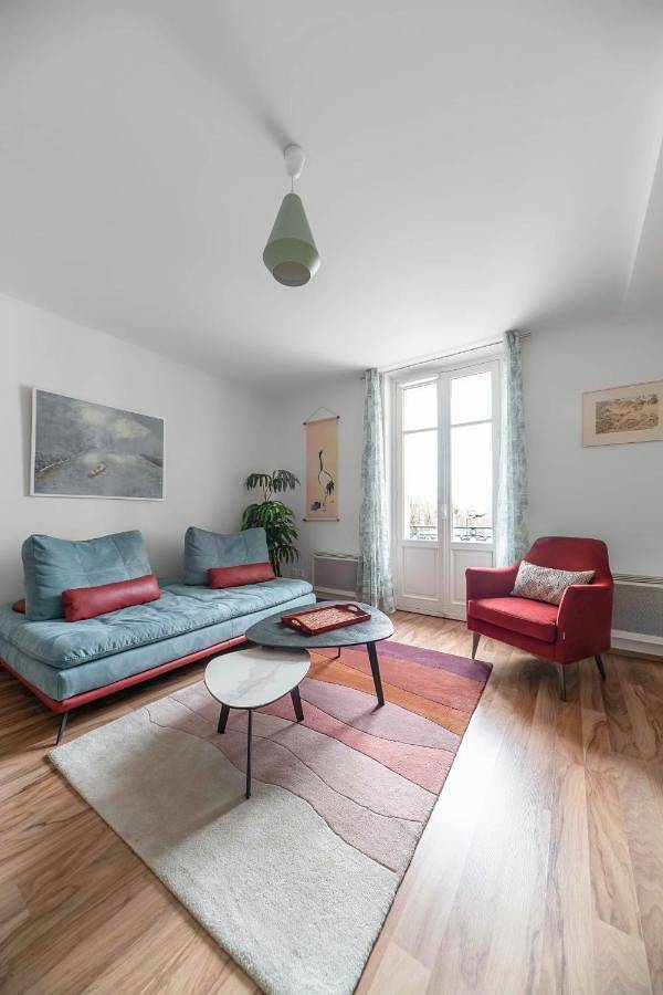 Gîte pour 2 personnes, avec vue et terrasse dans Centre Culturel Valery Larbaud Vichy