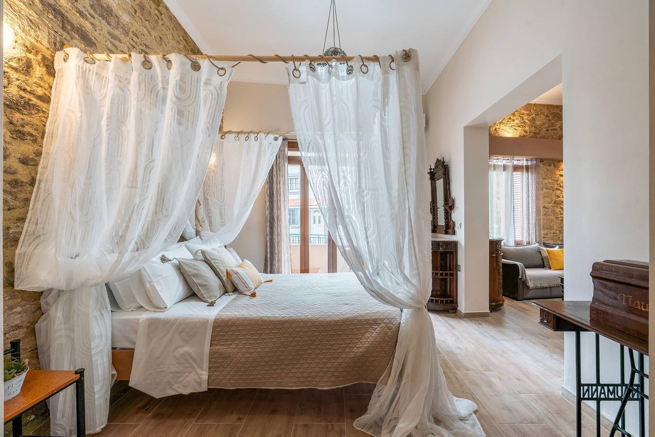 Ferienhaus 'Absinthia Legacy' mit Gemeinschaftsgarten, Wlan und Klimaanlage in Rhodos
