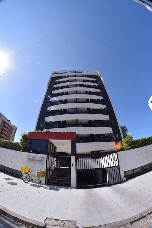 Ganze Wohnung, Apt 3 Schlafzimmer + Zimmermädchen mit Blick auf das Meer in Jatiúca, Alagoas