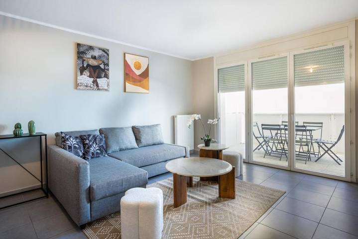 Appartement de vacances pour 6 personnes, avec balcon