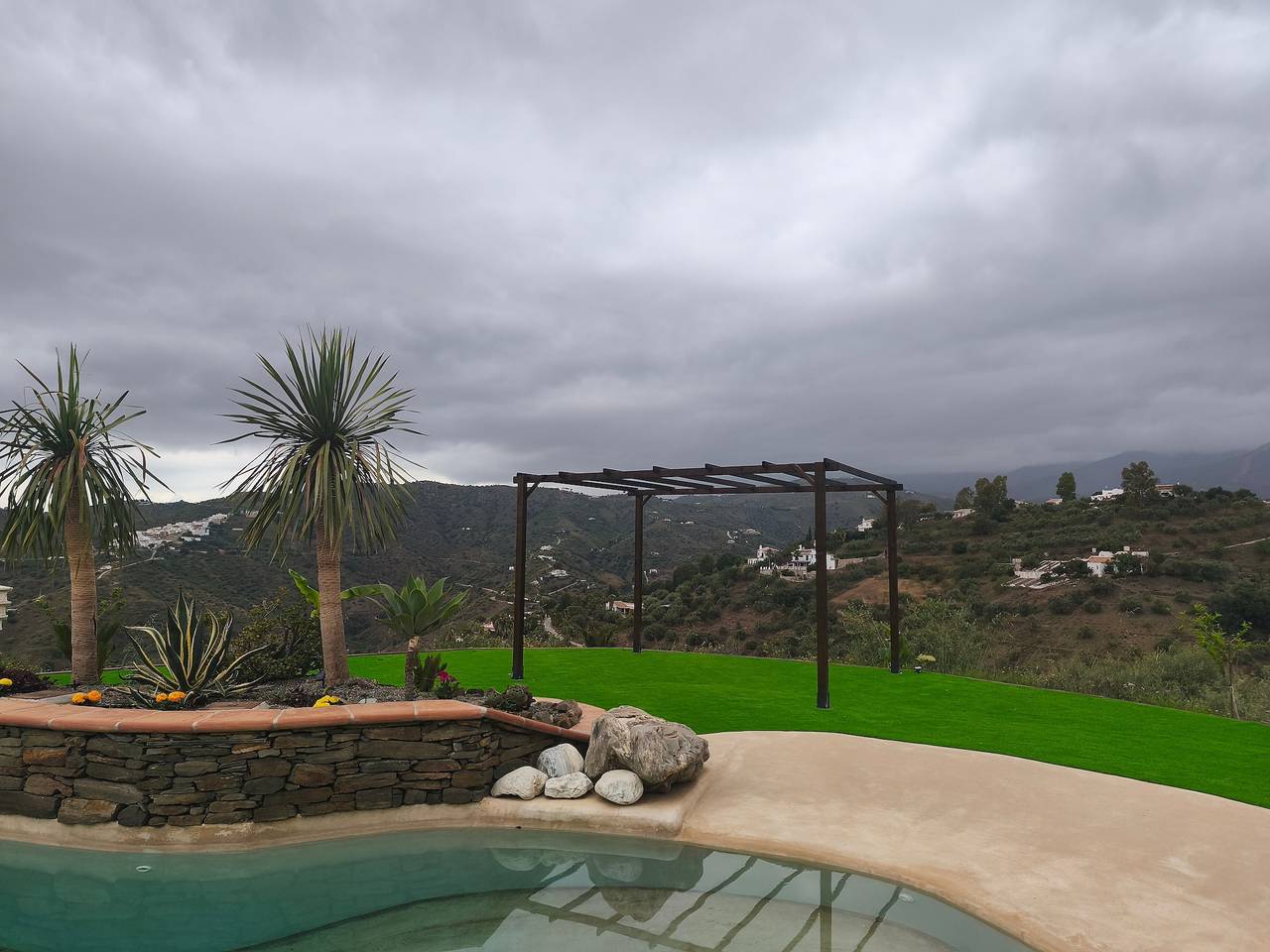 Villa „El Rincón de Esther“ mit Meerblick, Wlan und Klimaanlage in Cómpeta, Málaga Provinz