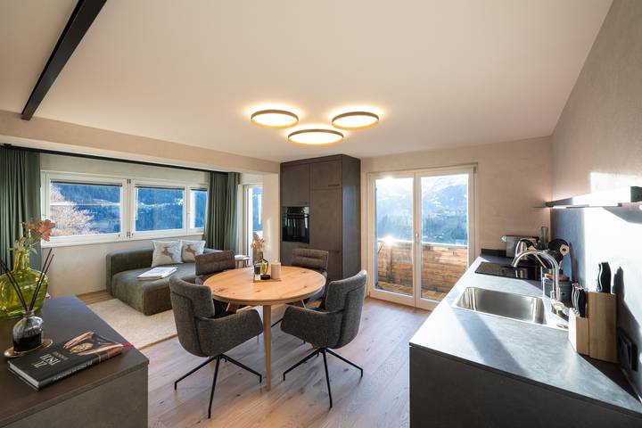 Ferienwohnung für 4 Personen, mit Balkon und Ausblick in Schruns-Tschagguns - 2