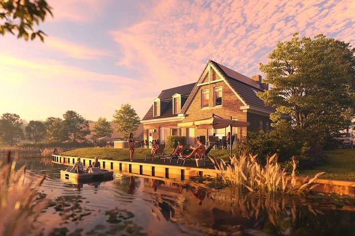 Ferienhaus für 6 Personen, mit Sauna und Terrasse