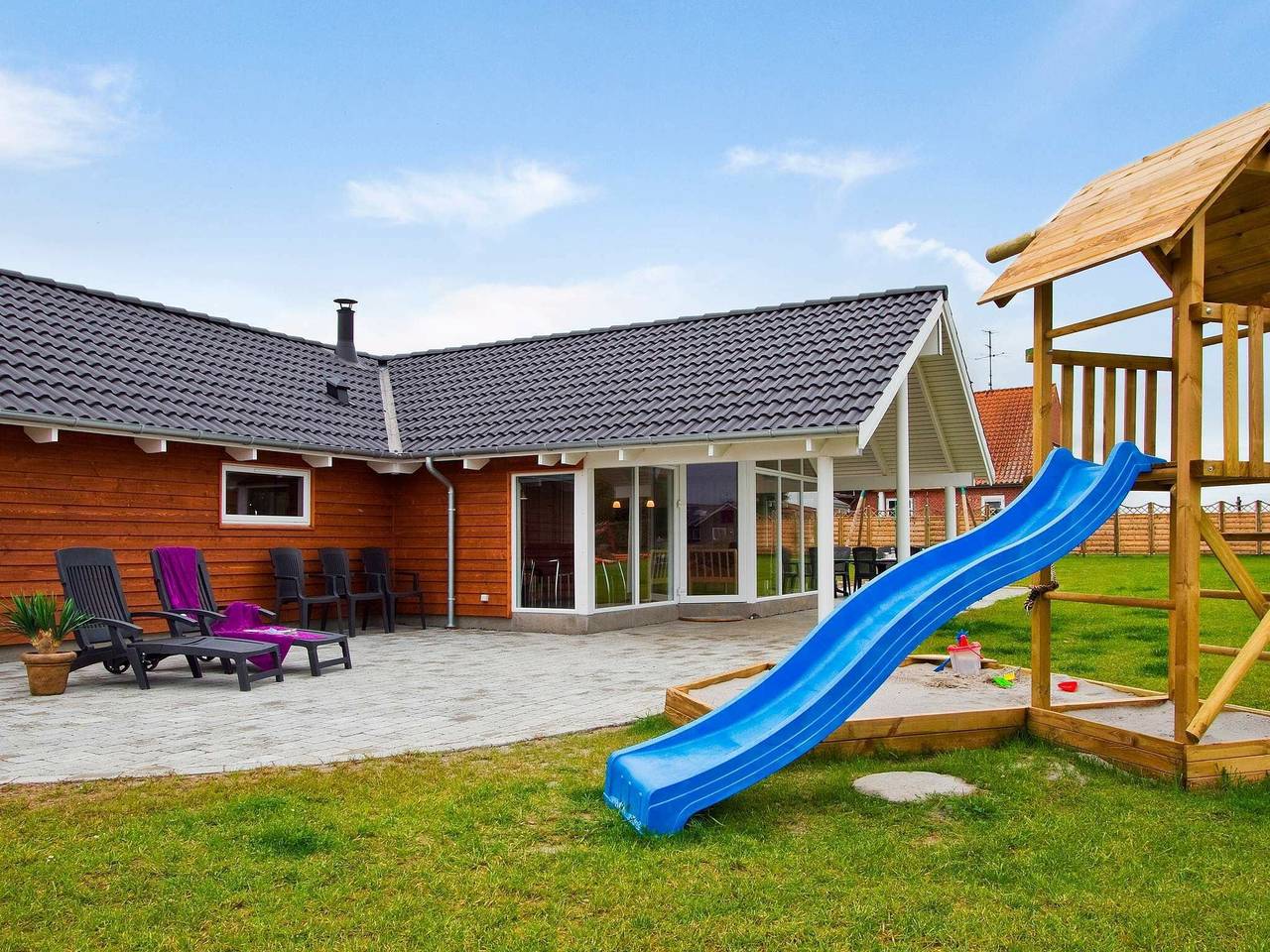 Luksusvilla med pool ved havet in Kegnæs, Lillebælt
