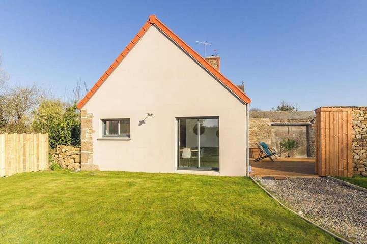 Gîte pour 3 personnes, avec jardin