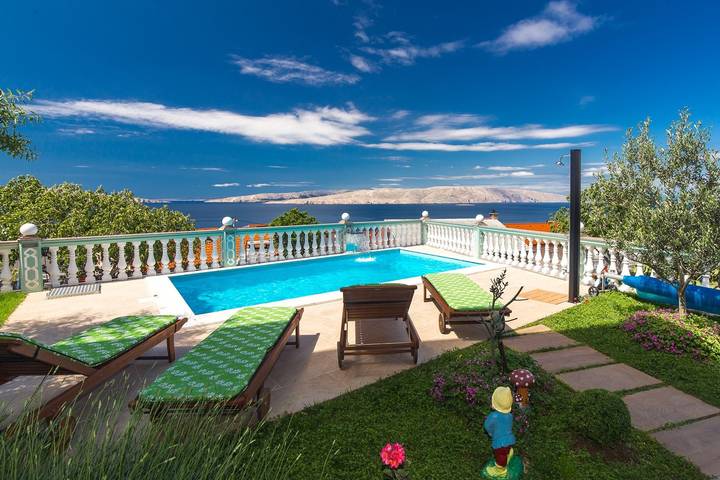 Ferienwohnung für 2 Personen, mit Pool und Balkon/Terrasse in Kvarner Bucht - 4