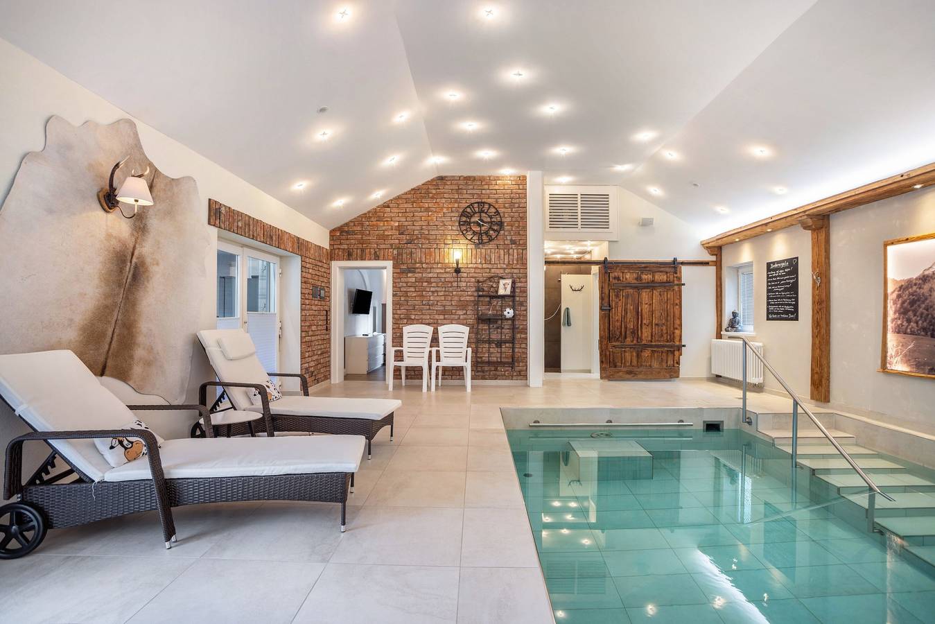Ganze Wohnung, Ferienwohnung Zentral mit Pool mit privater Terrasse und Wlan in Oberstaufen, Bayerisch Schwaben
