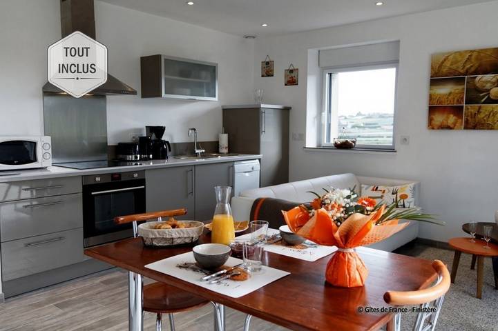 Holiday rental for 2 people, with Terrace and Garden in Roscoff