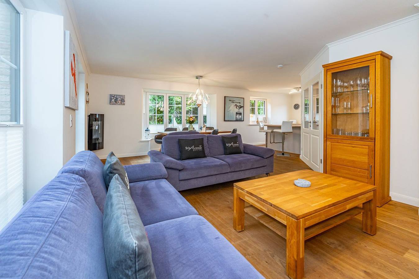 Ferienhaushälfte für bis zu 6 Personen mit Garten und Sauna. in Westerland, Sylt (Gemeinde)
