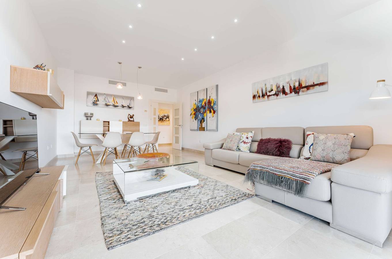 Appartement entier, Hoyo 2 | Panoramic Sea Views Golf Resort in Royal Flamingos Golf Resort, Benahavís